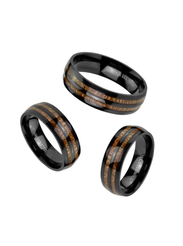 Bungsa Ring in Schwarz