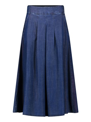 CARTOON A-Linien-Rock mit Taschen in Dark Blue Denim