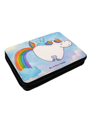 Mr. & Mrs. Panda Federmäppchen Einhorn Fliegendes Pferd Design o... in Weiß