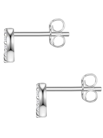Glanzstücke München Ohrstecker Herz Sterling Silber Topas in silber