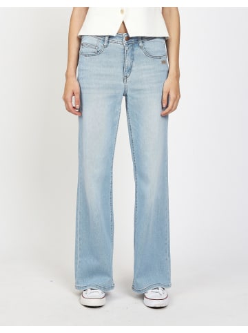 GANG JEANS 94AMELIE WIDE - Wide Fit in Chilled Blue