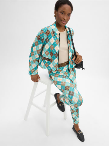 MARC CAIN SPORTS Blazer in petrol braun - 0001