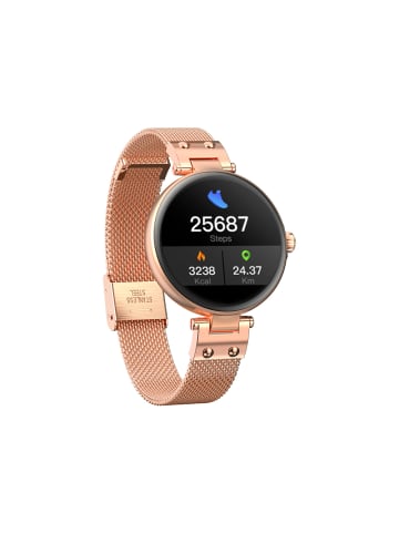 FOREVER Smartwatch Petite SB-305 Fitnesstracker rose gold in Rosa