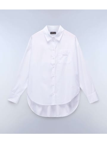 Napapijri Longsleeve "G-Nice" in Weiß