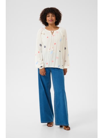 Cream Langarm-Bluse CRRonja in Marshmallow