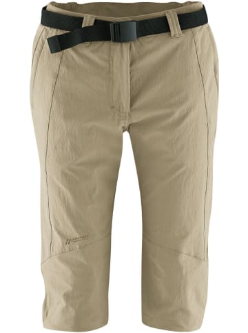 Maier Sports Short Da-Capri el. - Kluane in Beige