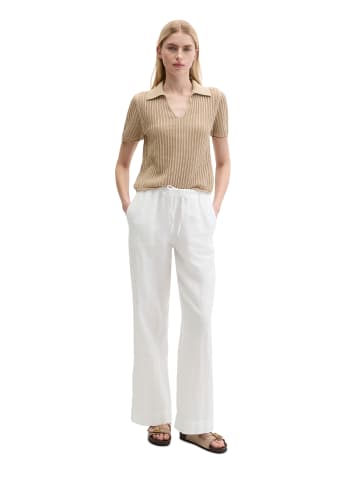 Marc O'Polo Ajour-Strickpolo regular in Sandpaper