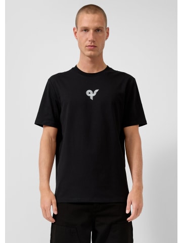 QS T-Shirt in 99D3_schwarz