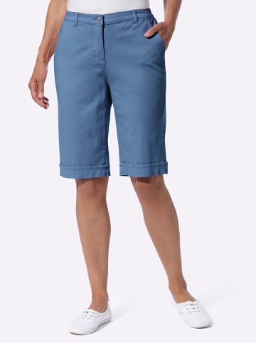 Sieh an! Jeansbermudas in blau