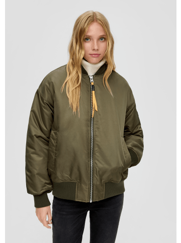 QS Outdoor-Jacke langarm in Olive