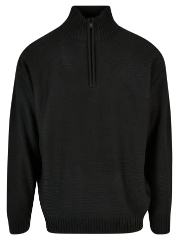 Urban Classics Half-Zip in black