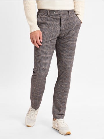 Finshley & Harding London Hose Hoxdon in braun hellgrau - 0001