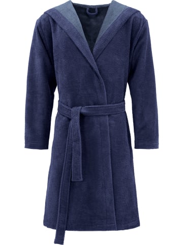 Erwin Müller Unisex-Bademantel Schwanau in marine