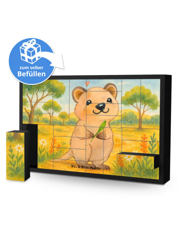 Mr. & Mrs. Panda Befüllbarer Adventskalender Quokka Happy Design... in Weiß
