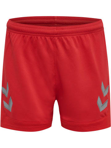 Hummel Hummel Kurze Hose Hmllead Fußball Damen Feuchtigkeitsabsorbierenden in TRUE RED