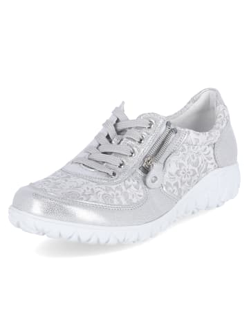 WALDLÄUFER orthopädischer Schnürhalbschuh in silber