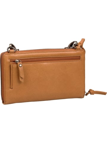 Burkely Umhängetasche Just Jolie Phone Wallet Wide in Cognac