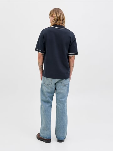 Jack & Jones Poloshirt 'JORSUMMER' Marineblau