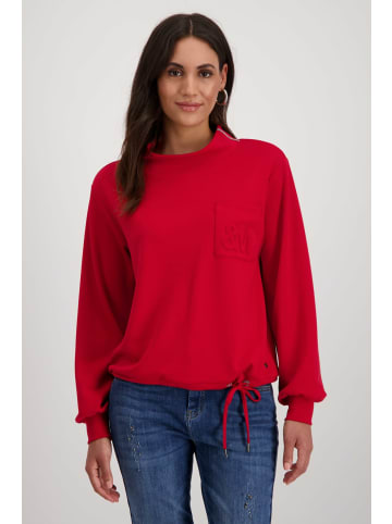 monari Sweatshirt für Damen in rot
