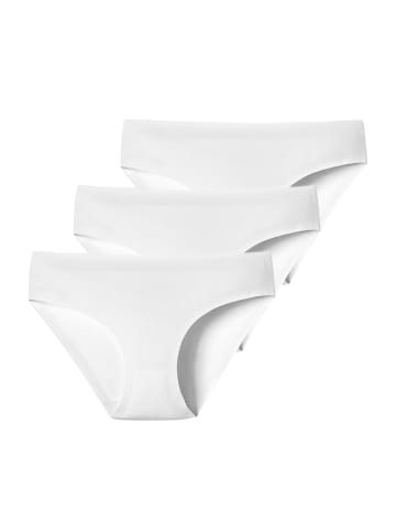 Schiesser Slip Invisible Cotton in Weiß