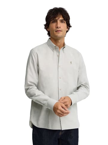 Polo Club Hemd MAN RIGBY GO OXFORD BRUSHED IO LONG SLEEVE REGULAR FIT in Sagegrün