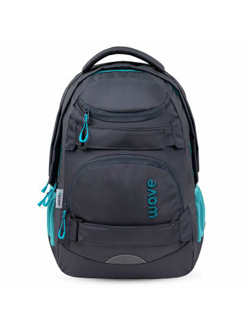 Wave Rucksack Infinity Move Tasche Schulrucksack "Grey Lagoon" Ranzen 10 Jahre