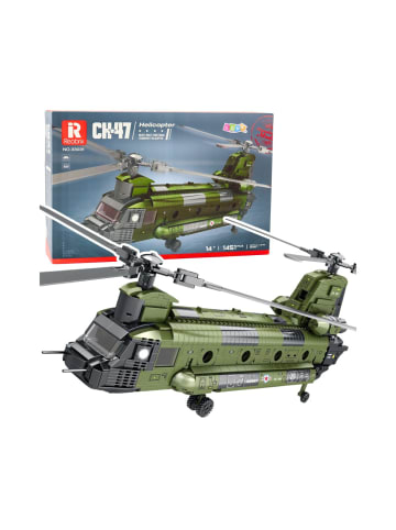 Wisam® Bausteinset Militärhubschrauber CH-47 Chinook 1451 Teile.