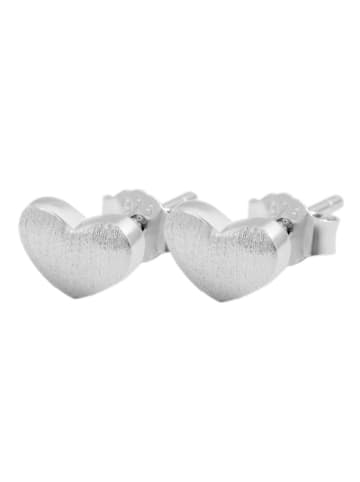 Adeliás Damen Ohrringe – Ohrstecker aus 925 Silber in silber