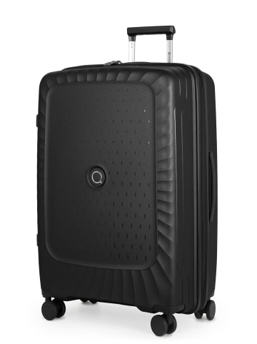 Hauptstadtkoffer Kotti - Großer Koffer Trolley recycling PP nachhaltig TSA in Schwarz