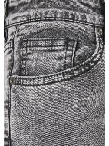 Urban Classics High Waist in black heavy acid washed