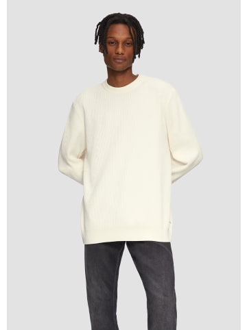 QS Strickpullover langarm in Creme