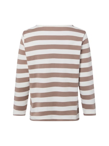 Marie Lund Shirt in ecru taupe - 0001
