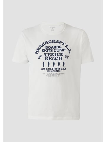 s.Oliver T-Shirt in 01D1_weiß