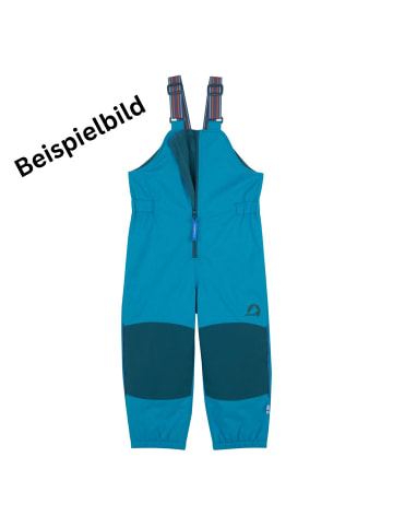 finkid Gefütterte Regenhose mit Besatz in Blau