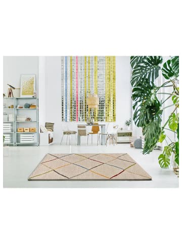 Atticgo Hochflor-Teppich KASBAH in weiß