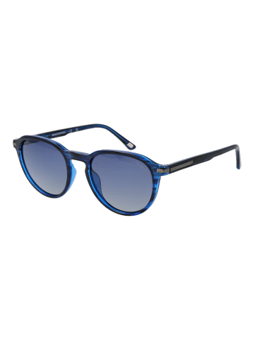 Skechers Männer Sonnenbrille Panto Blau