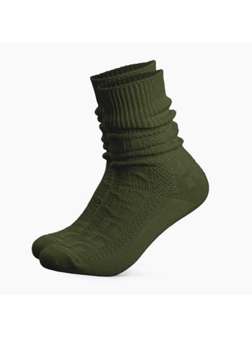 Occulto 1er Pack Kurze Trachtensocken Enzian in Grün