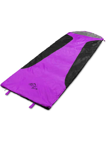 Normani Outdoor Sports Ultralight-Schlafsack (RV links) Runty in Lila/Schwarz