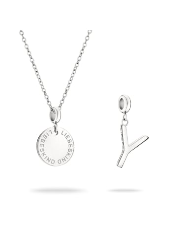LIEBESKIND BERLIN Schmuck-Set Charm Set Y in silber