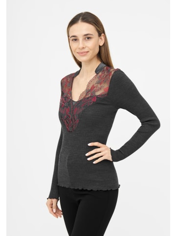 TOOCHE Shirt & Top "Mystic Rose" für Damen in grau