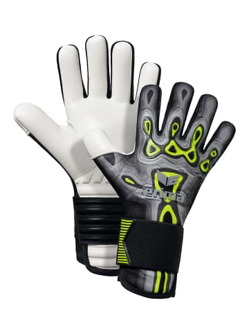 erima Flex-Ray Torwarthandschuhe Match in schwarz/lime