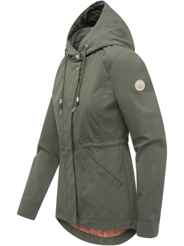 ragwear Parka Dankira in Dark Olive