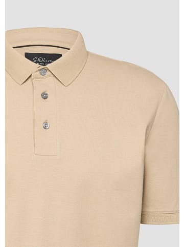 s.Oliver Polo-Shirt in 8400_sandstein