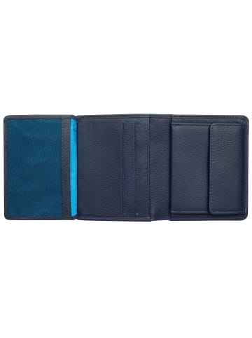 Golden Head Capri Geldbörse RFID Leder 8,5 cm blau
