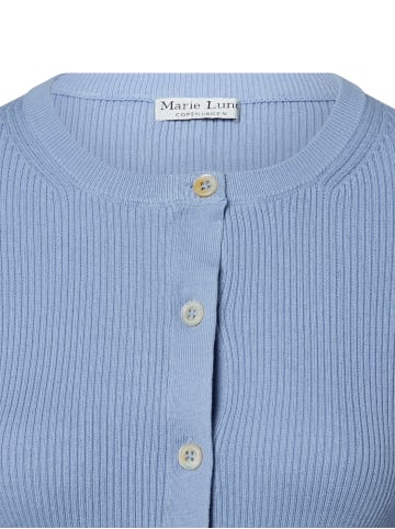 Marie Lund Strickjacke in hellblau - 0003