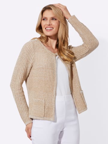 Sieh an! Cardigan in beige-ecru