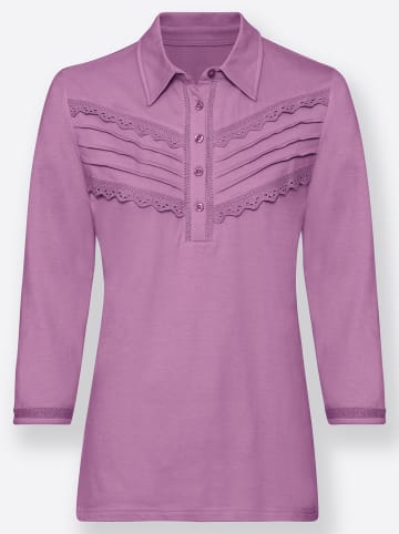 WITT WEIDEN Poloshirt in orchidee
