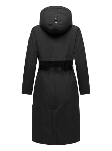 Navahoo Wintermantel Waldbummler 14 in Black