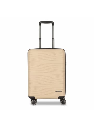 Franky Dallas 3.0 4 Rollen Trolley S 55 cm in beige