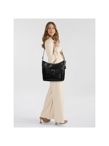 Marc O'Polo Schultertasche Leder 34 cm black